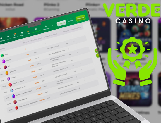 Das Treueprogramm von Verde Casino erklärt