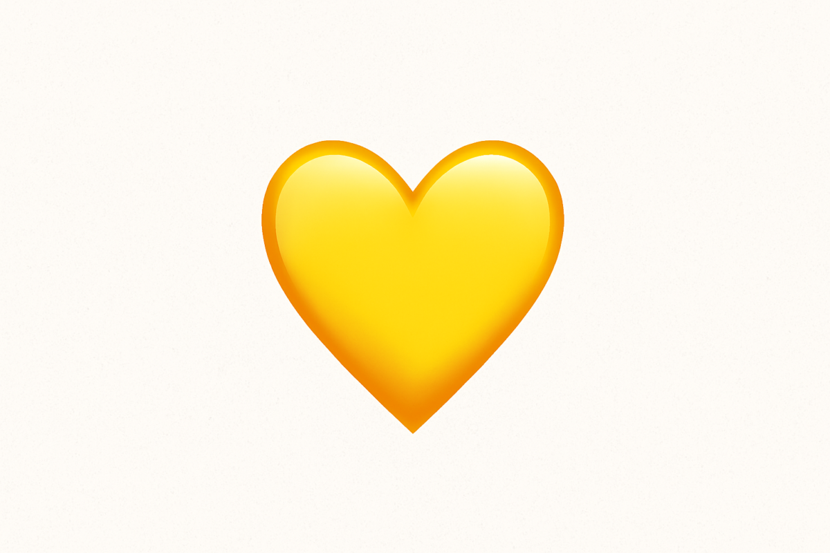 Gelbes Herz – Bedeutung des WhatsApp-Smiley